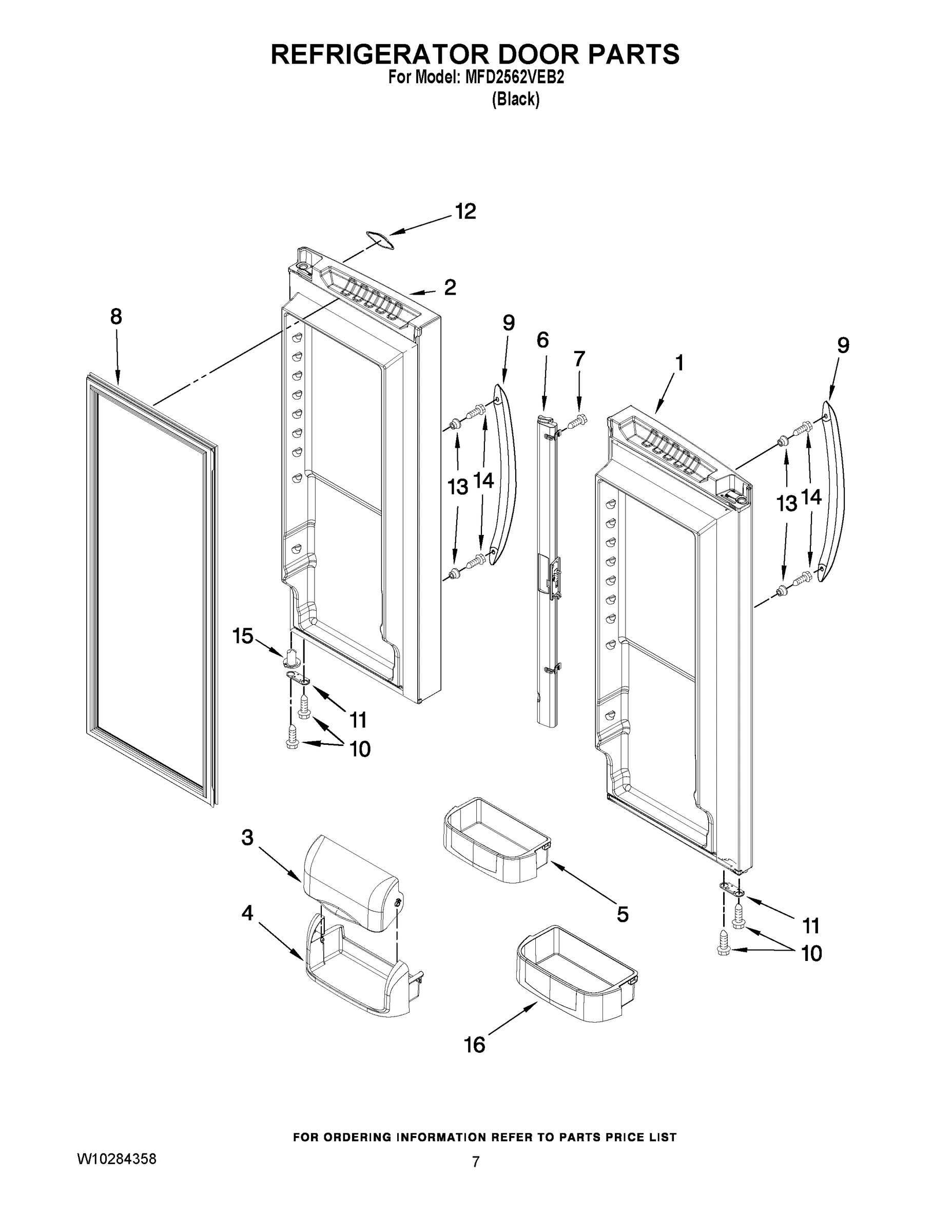 04 - REFRIGERATOR DOOR PARTS