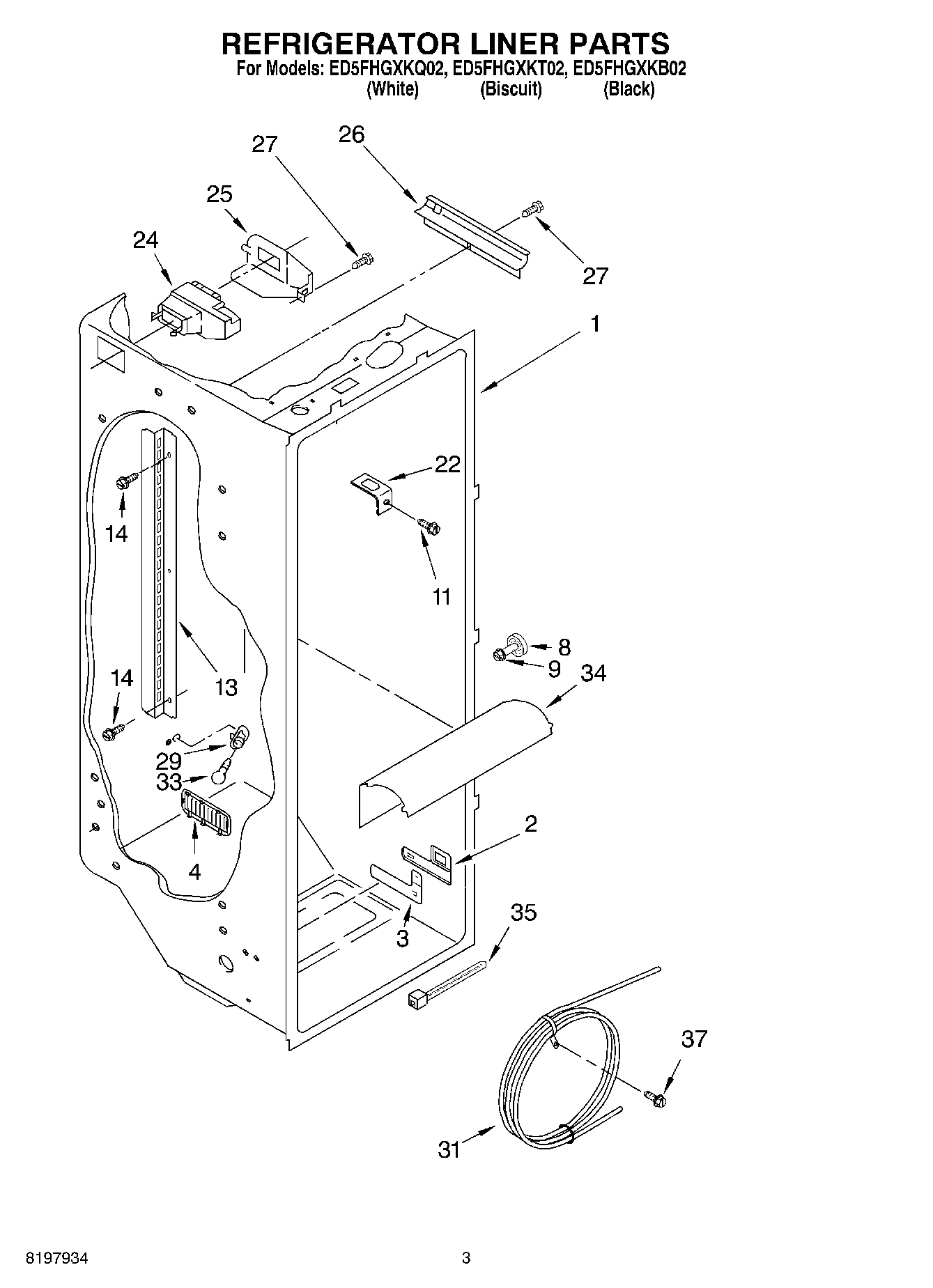 02 - REFRIGERATOR LINER