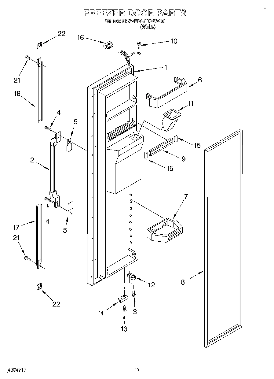 07 - FREEZER DOOR