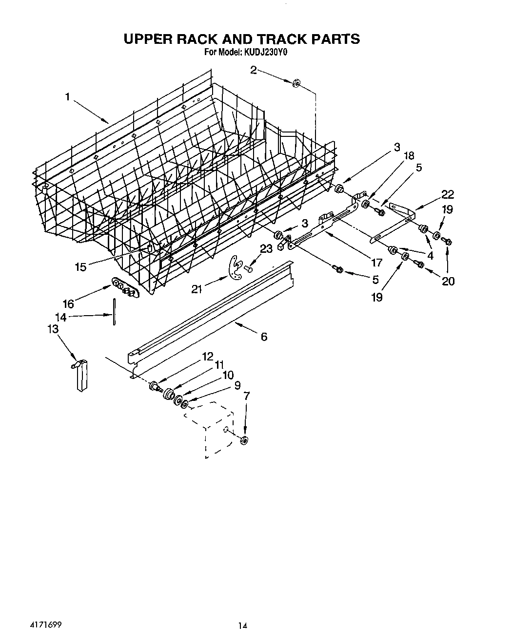 11 - UPPER RACK AND TRACK