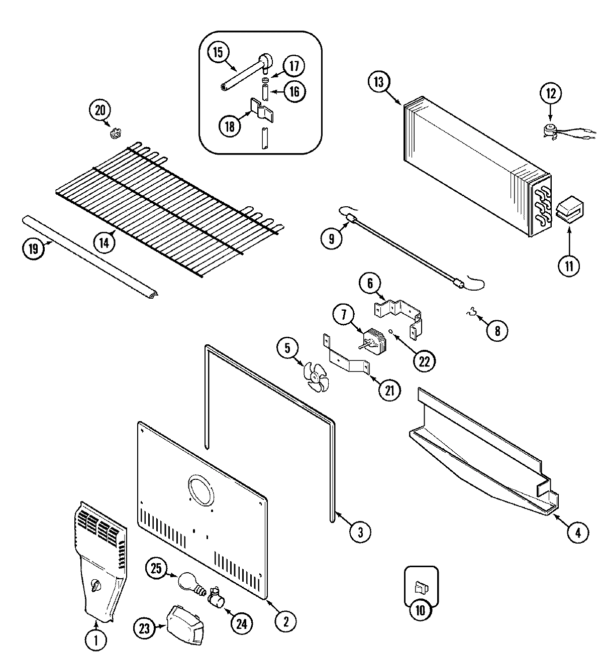 03 - FREEZER COMPARTMENT