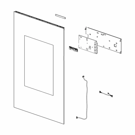 DA99-04371M Samsung Refrigerator Custom Panel