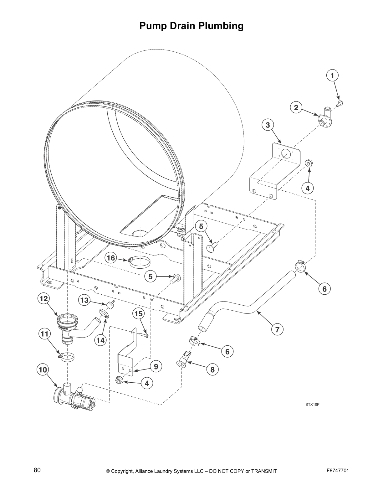 Pump Drain Plumbing