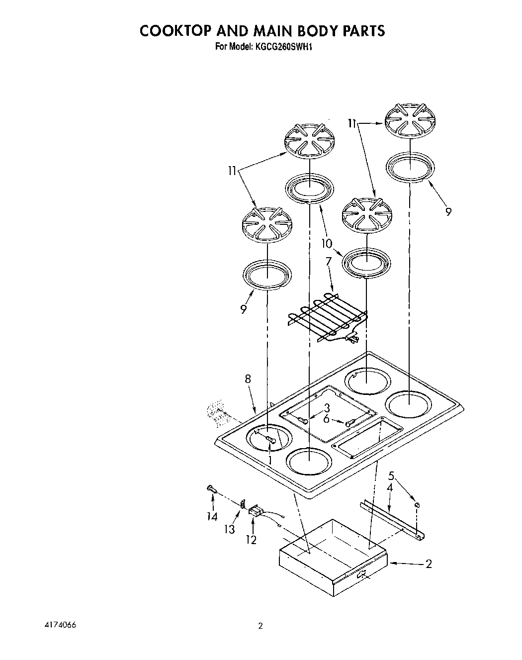 02 - COOKTOP AND MAIN BODY, LITERATURE
