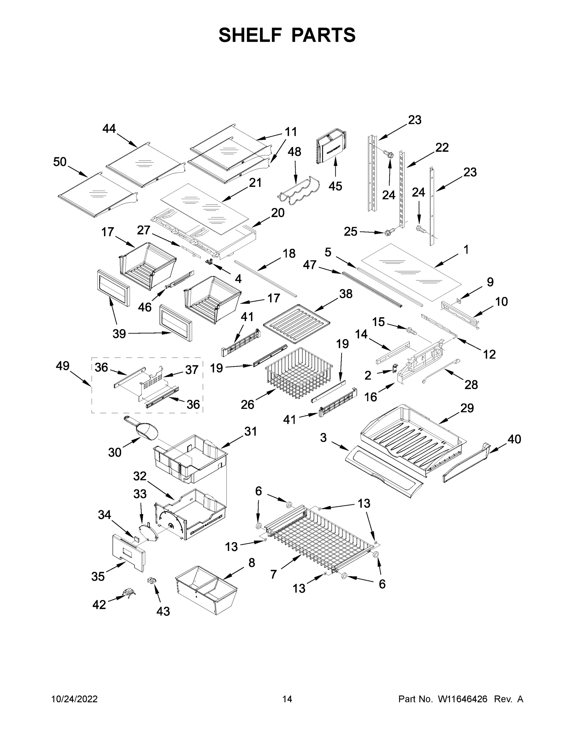 08 - SHELF PARTS