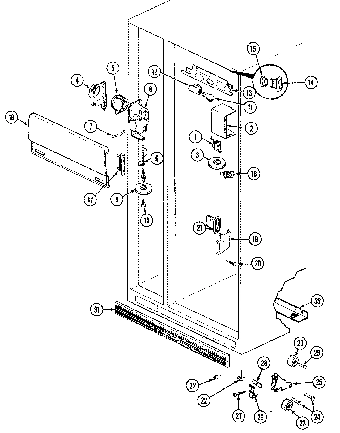 03 - FRESH FOOD COMPARTMENT