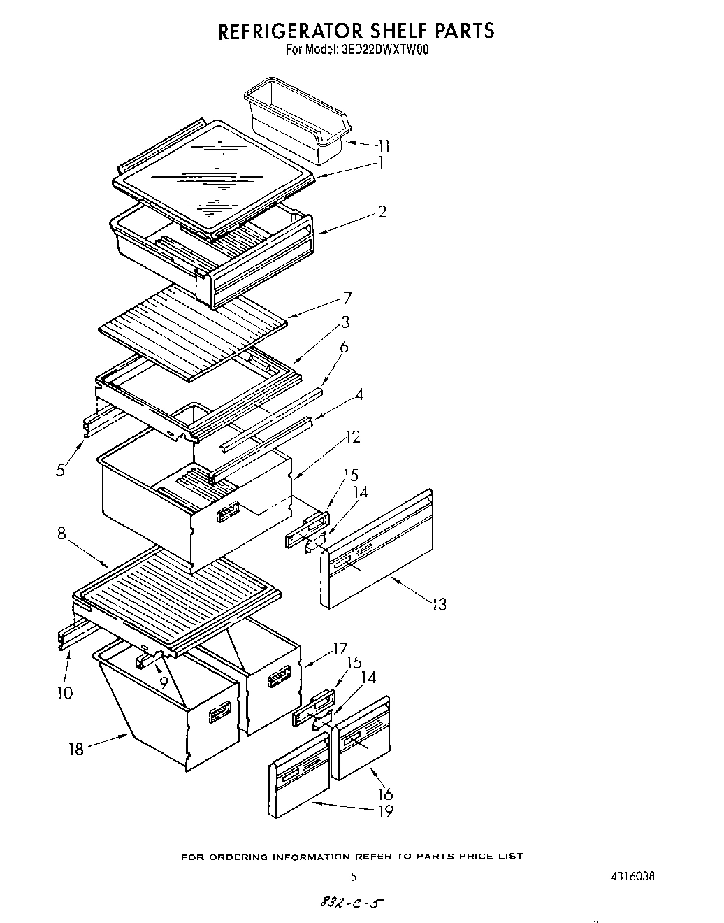 04 - REFRIGERATOR SHELF