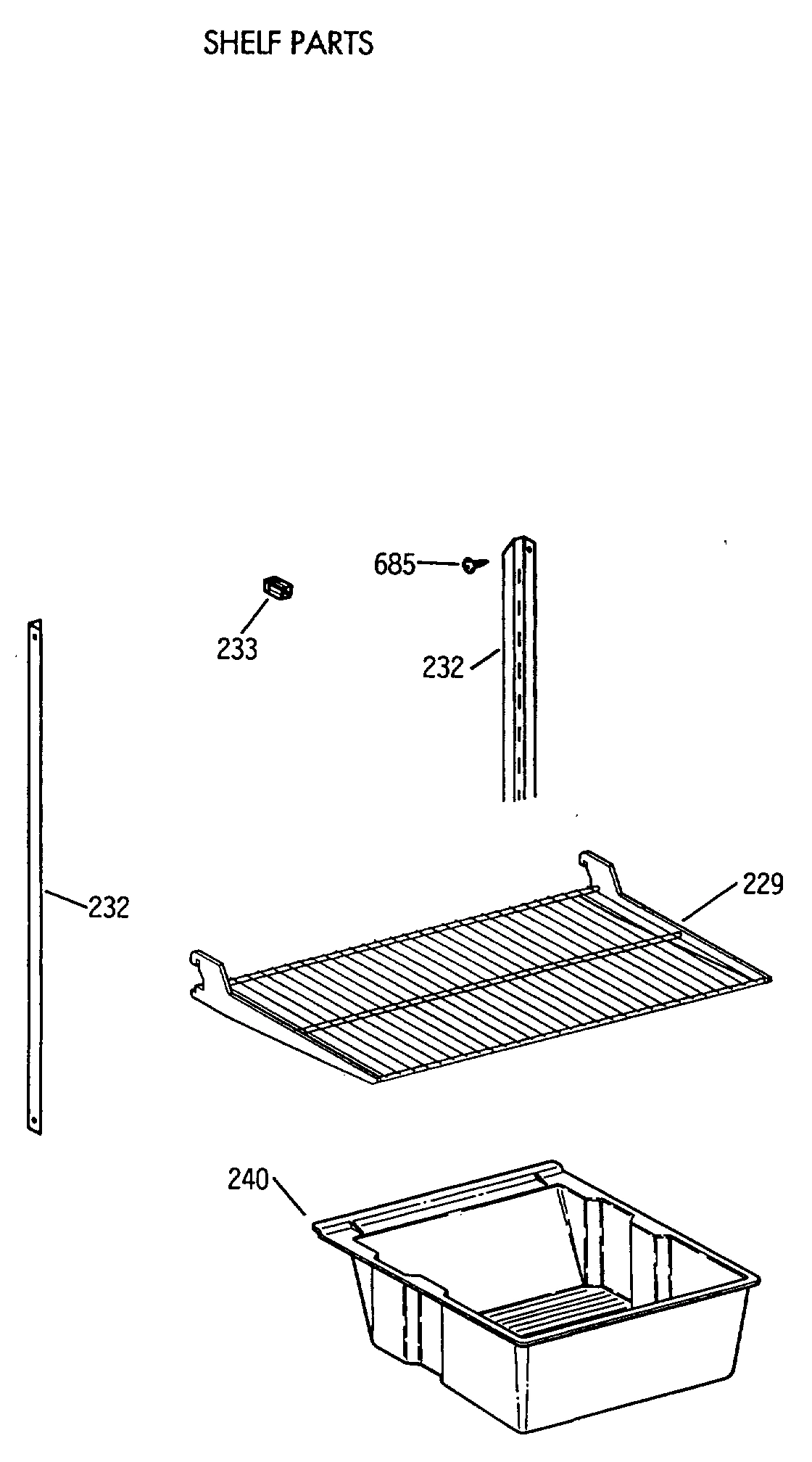 SHELF PARTS