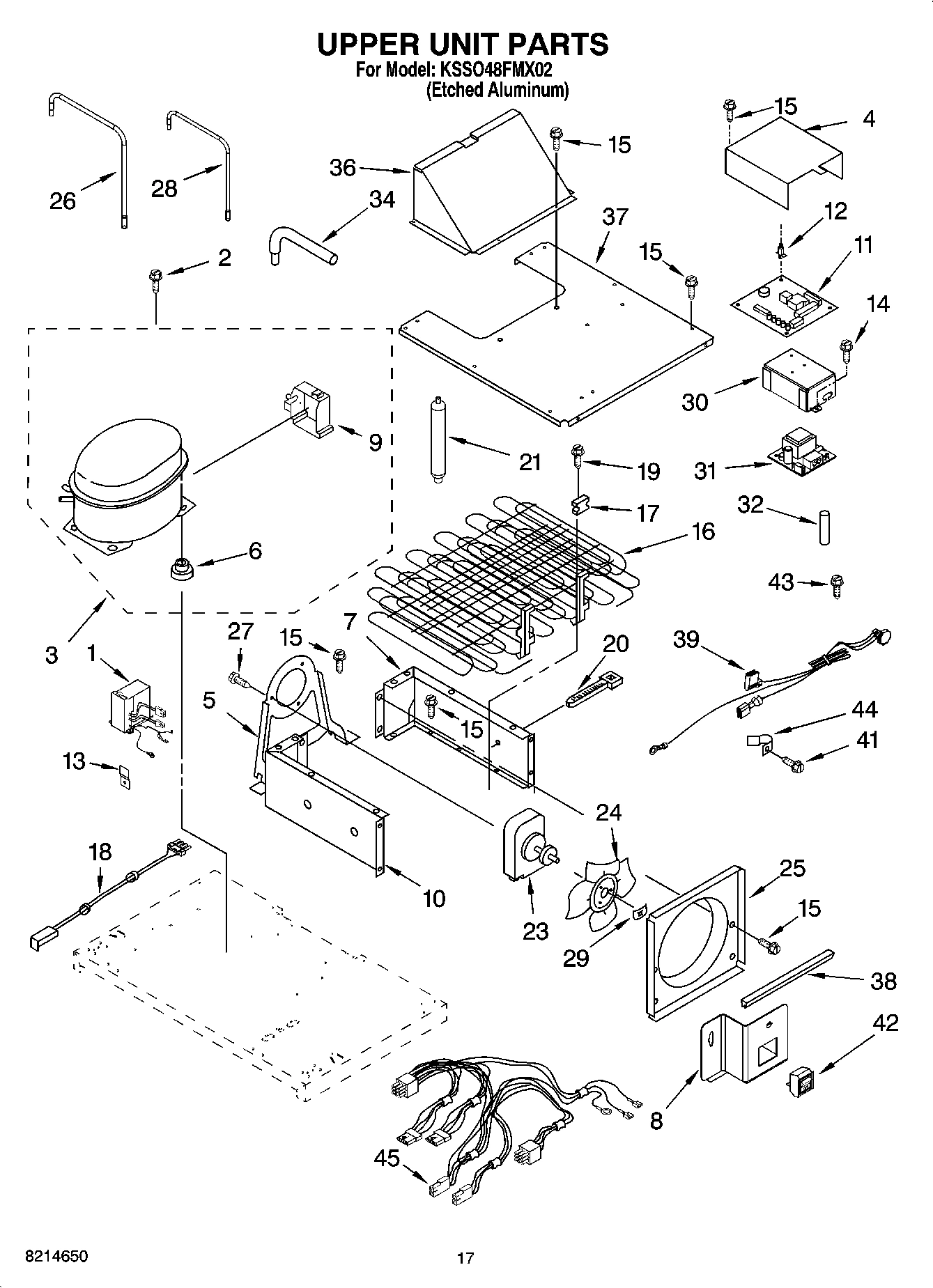 11 - UPPER UNIT PARTS