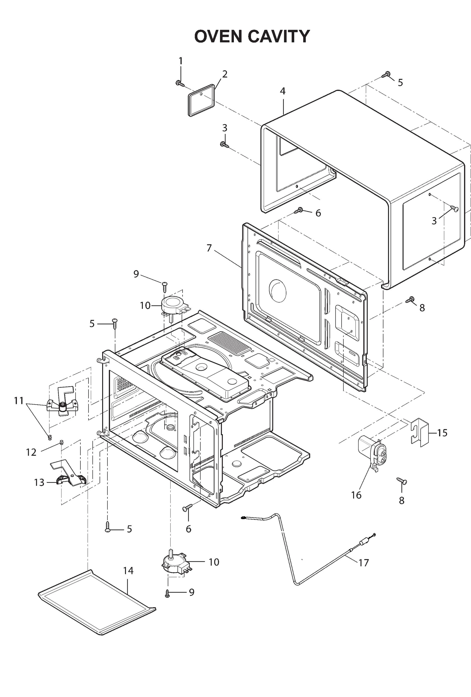 OVEN CAVITY