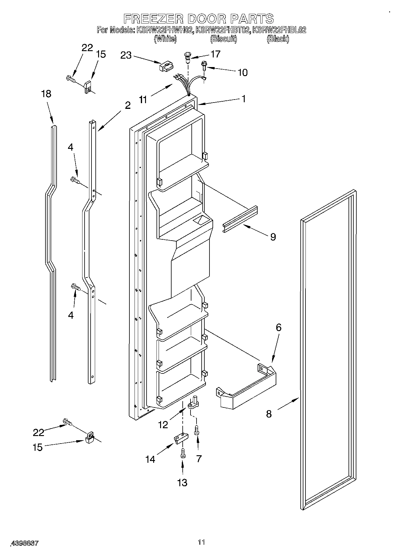 07 - FREEZER DOOR