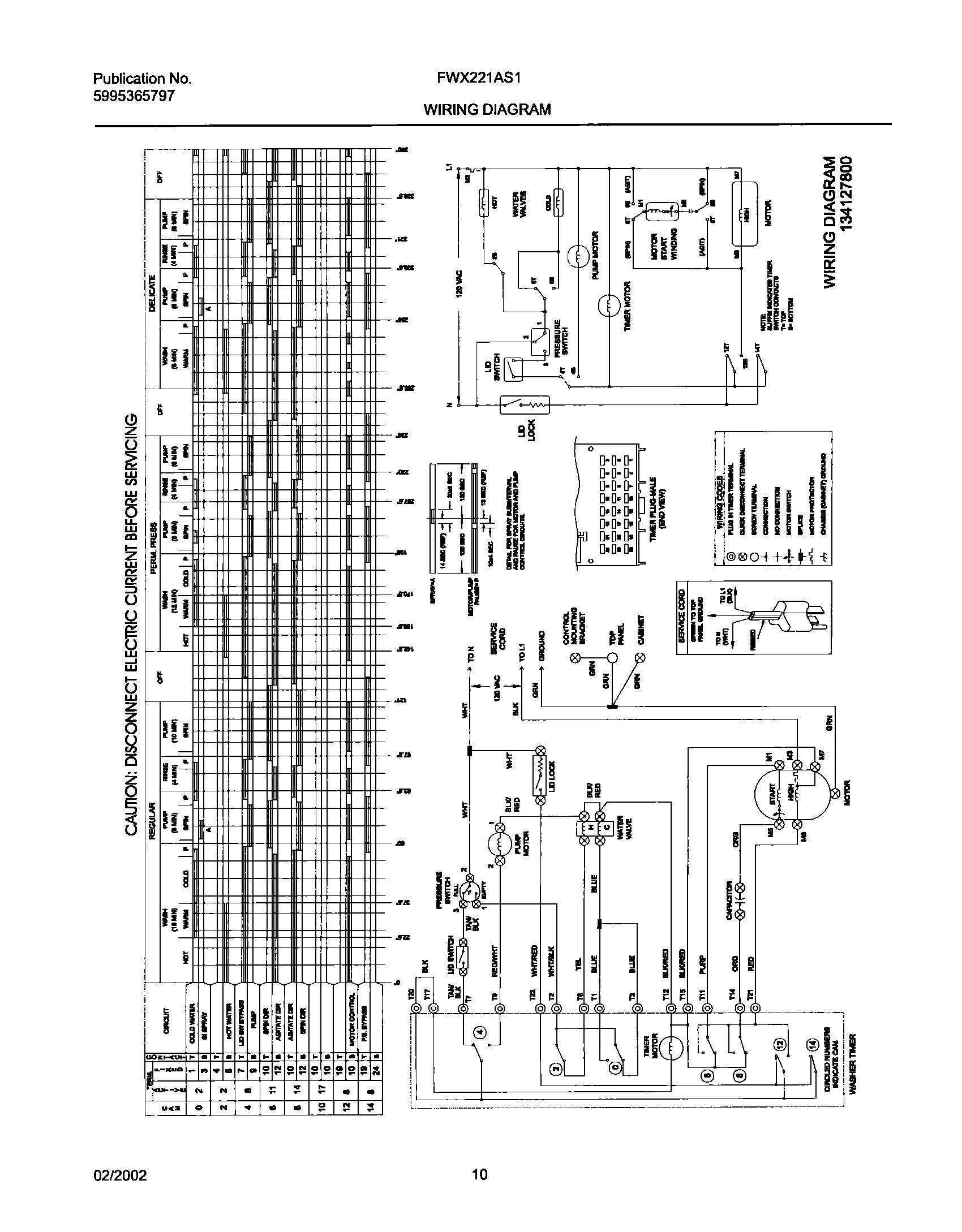 10 - 134127800 WIRING DIAGRAM