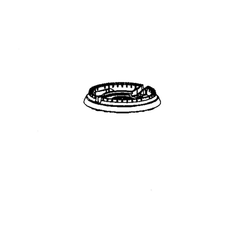 577013 Fisher & Paykel Range Outer Burner Hea