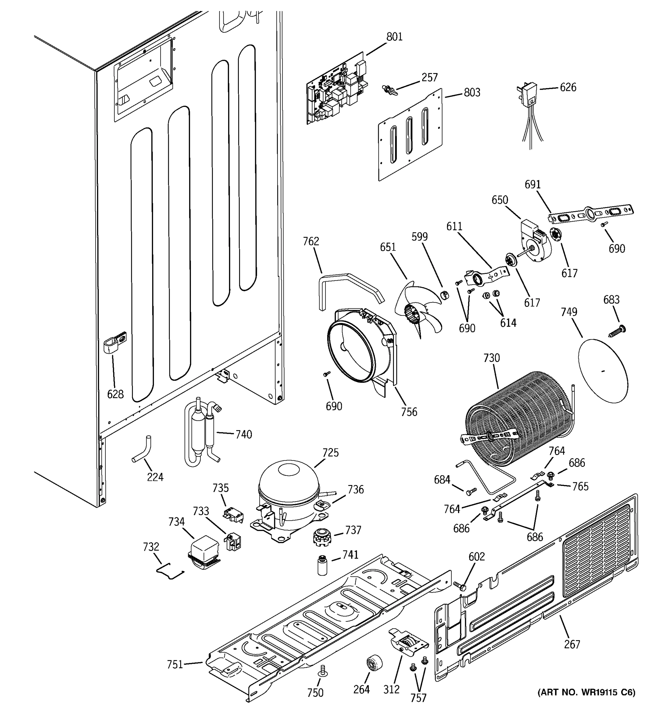 SEALED SYSTEM & MOTHER BOARD