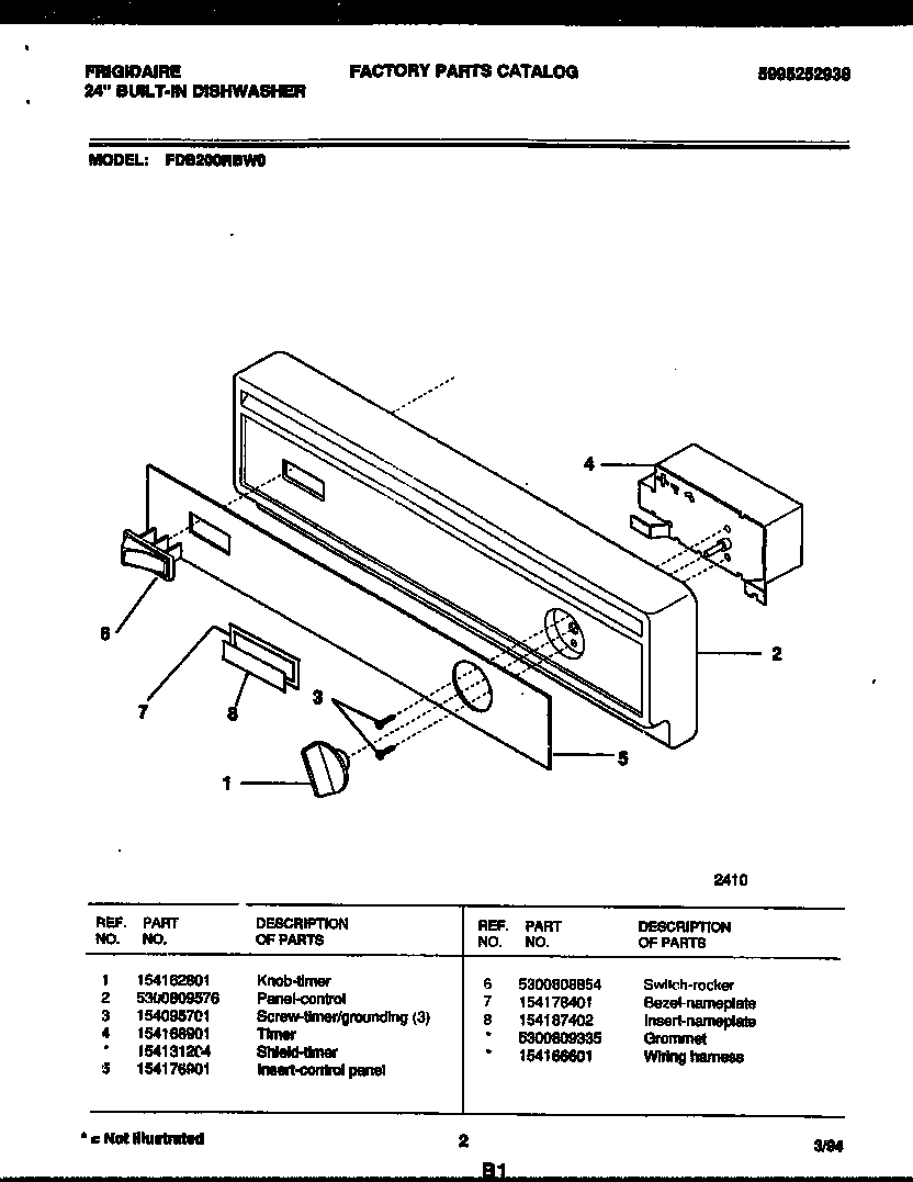 02 - CONSOLE AND CONTROL PARTS
