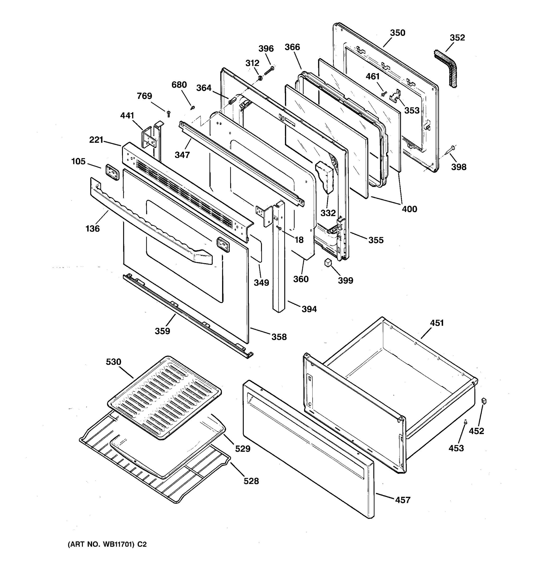 DOOR & DRAWER PARTS