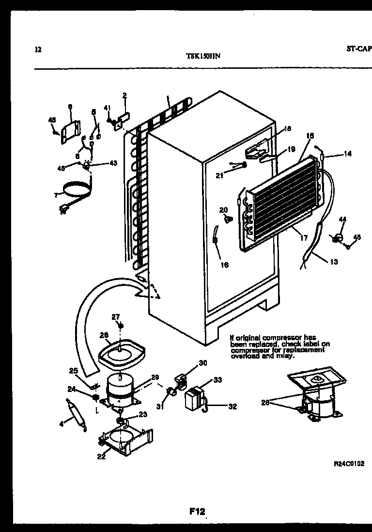 07 - SYSTEM AND AUTOMATIC DEFROST PARTS