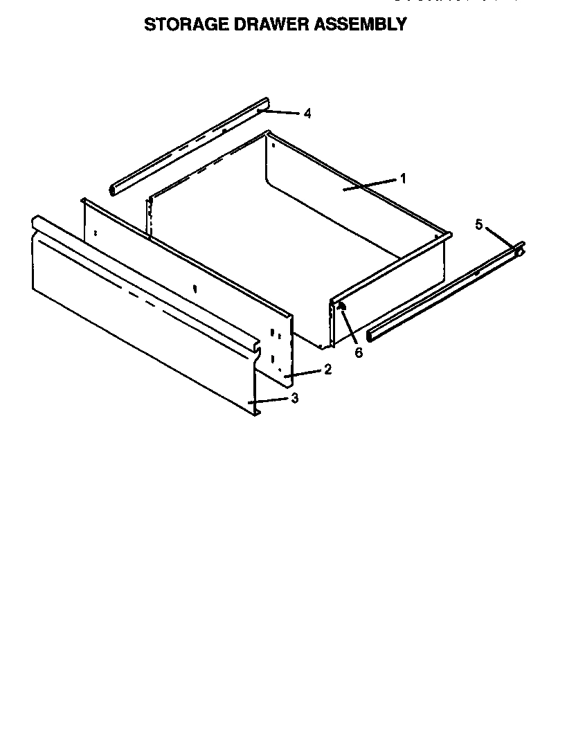 08 - STORAGE DRAWER ASSY