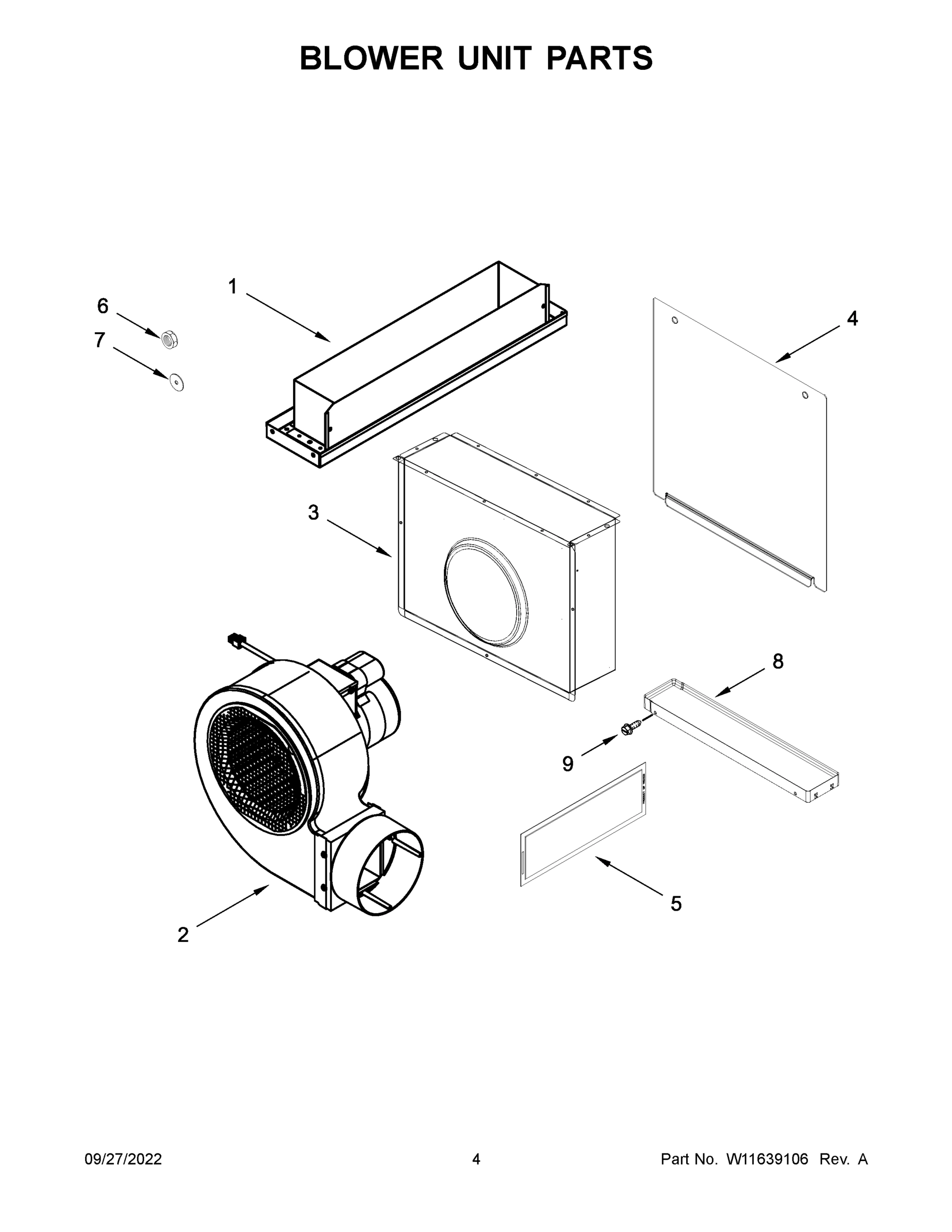 03 - BLOWER UNIT PARTS