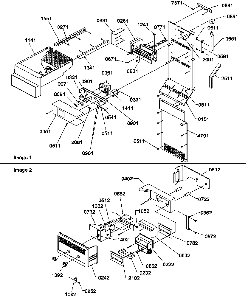 09 - ICE MAKER/CONTROL ASSY