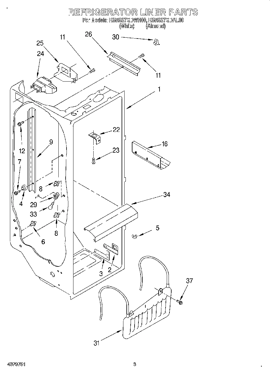 02 - REFRIGERATOR LINER