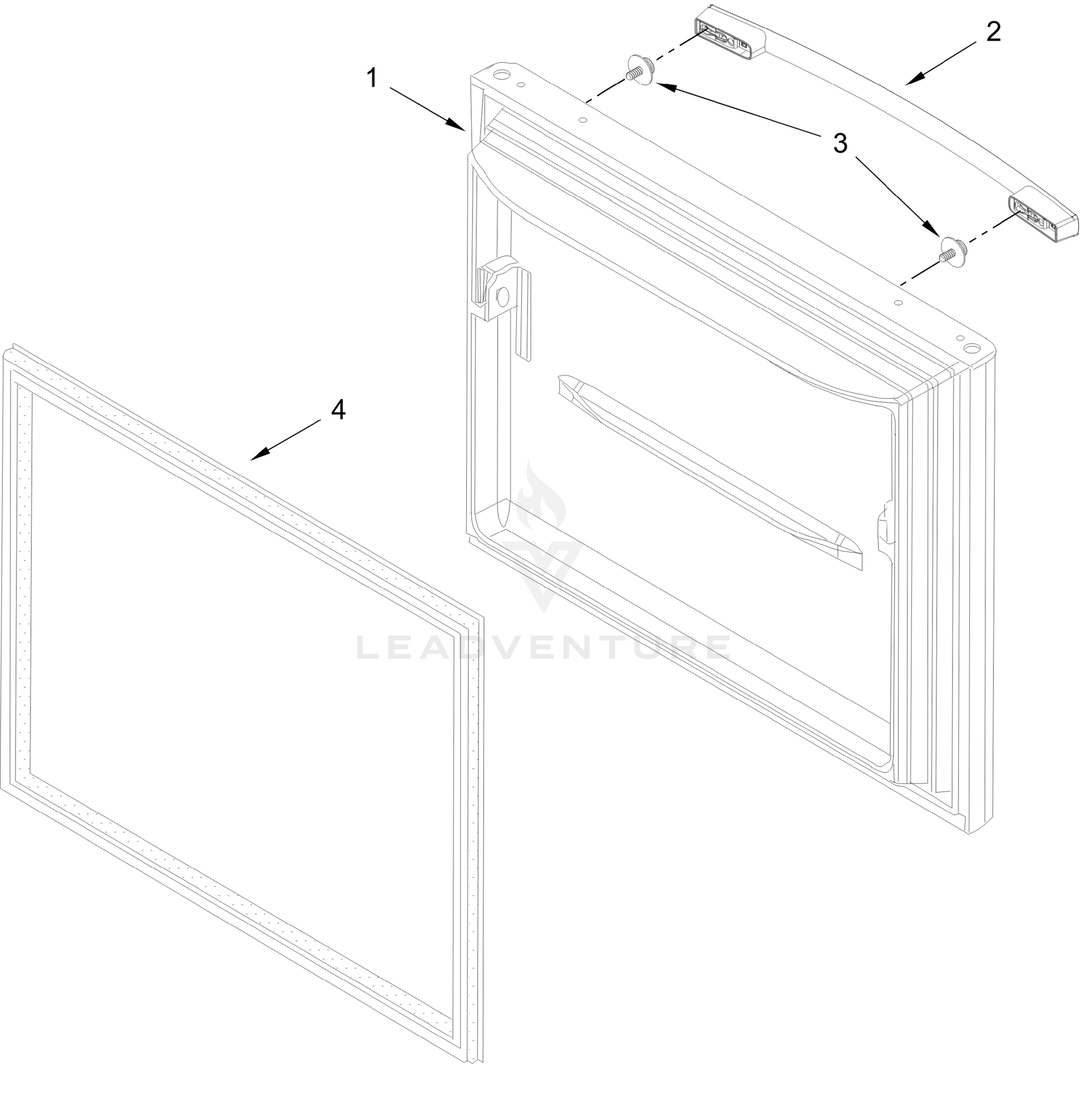 FREEZER DOOR PARTS
