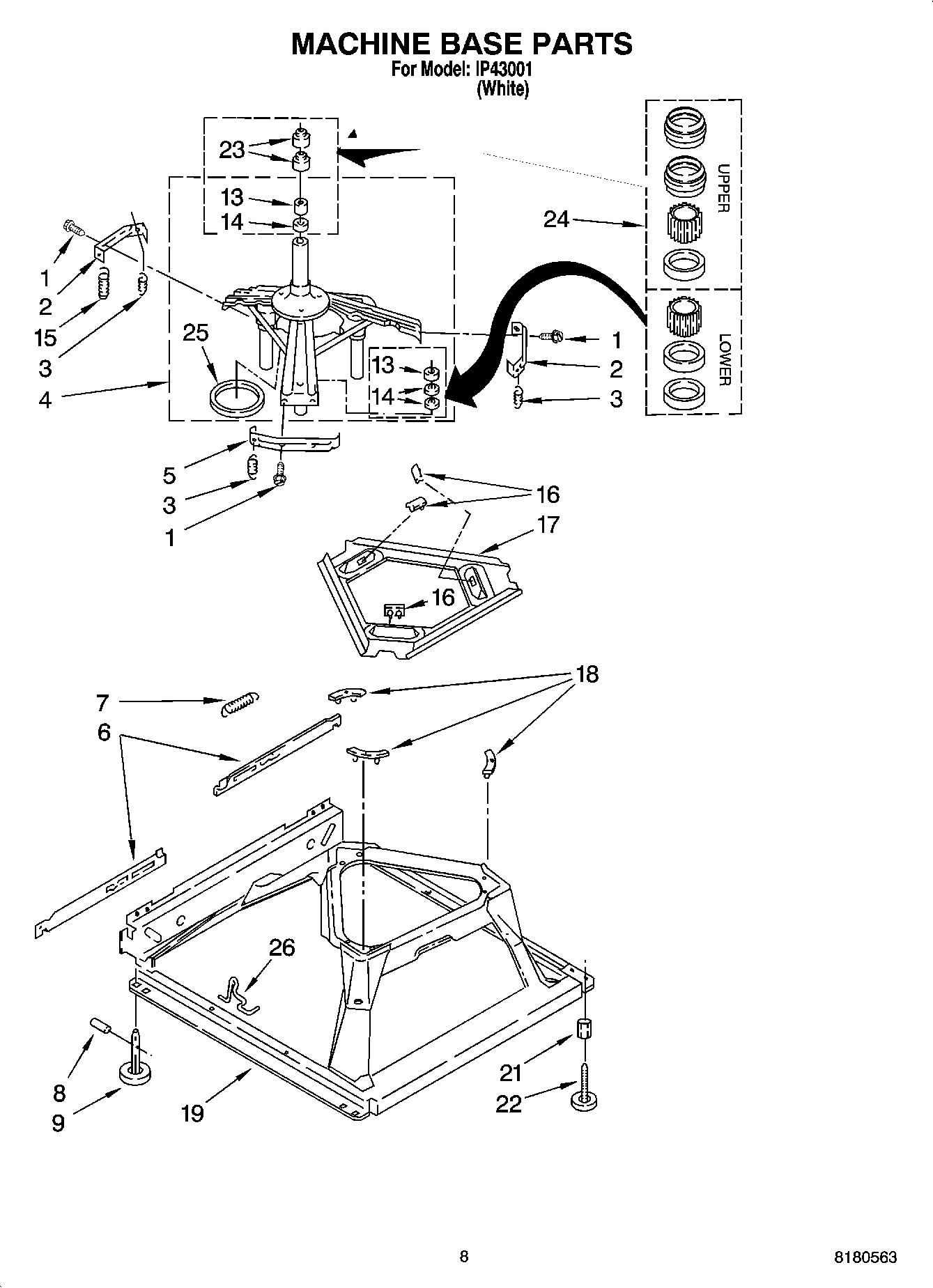 05 - MACHINE BASE PARTS