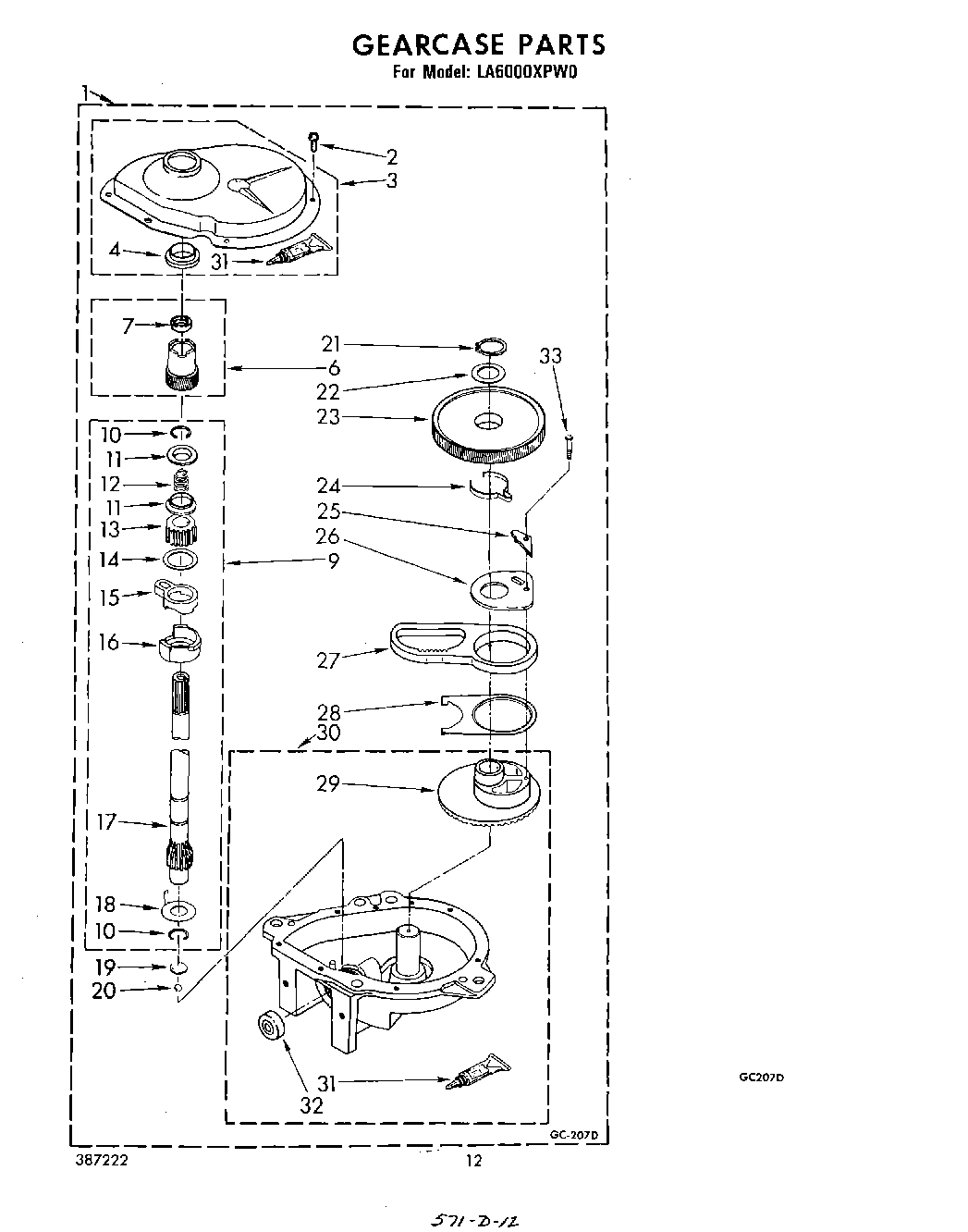 10 - GEARCASE