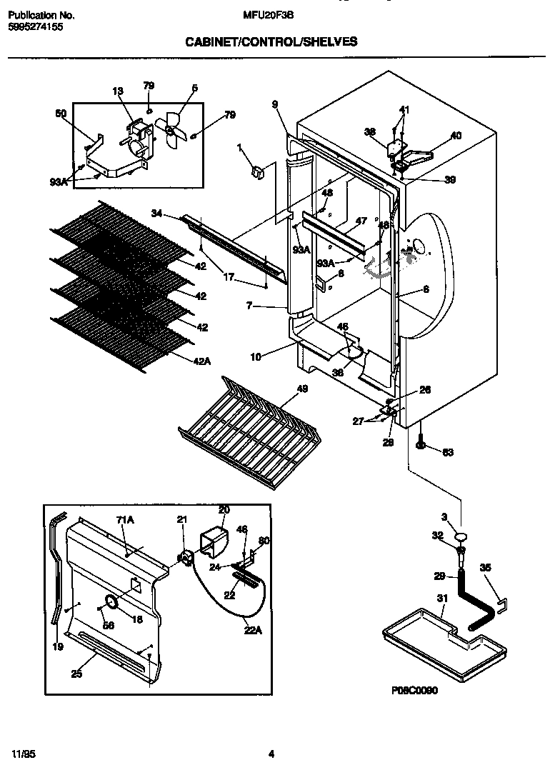 03 - CABINET/CONTROL/SHELVES