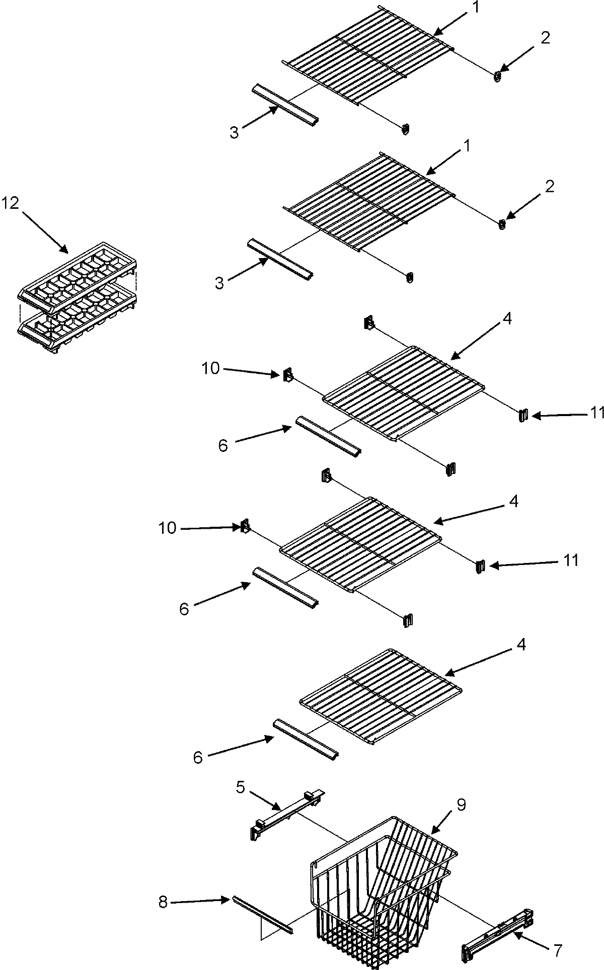 09 - FREEZER SHELVES