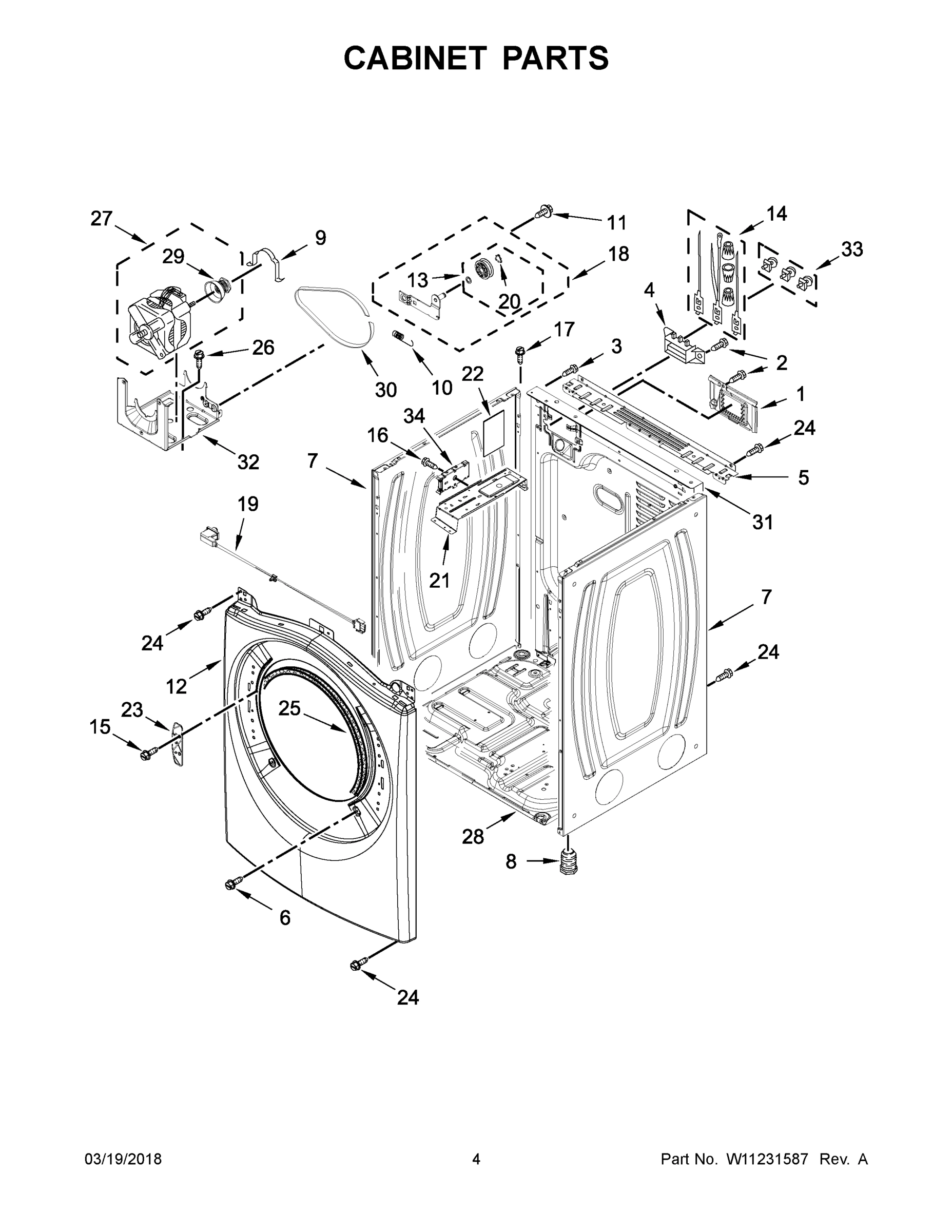 03 - CABINET PARTS