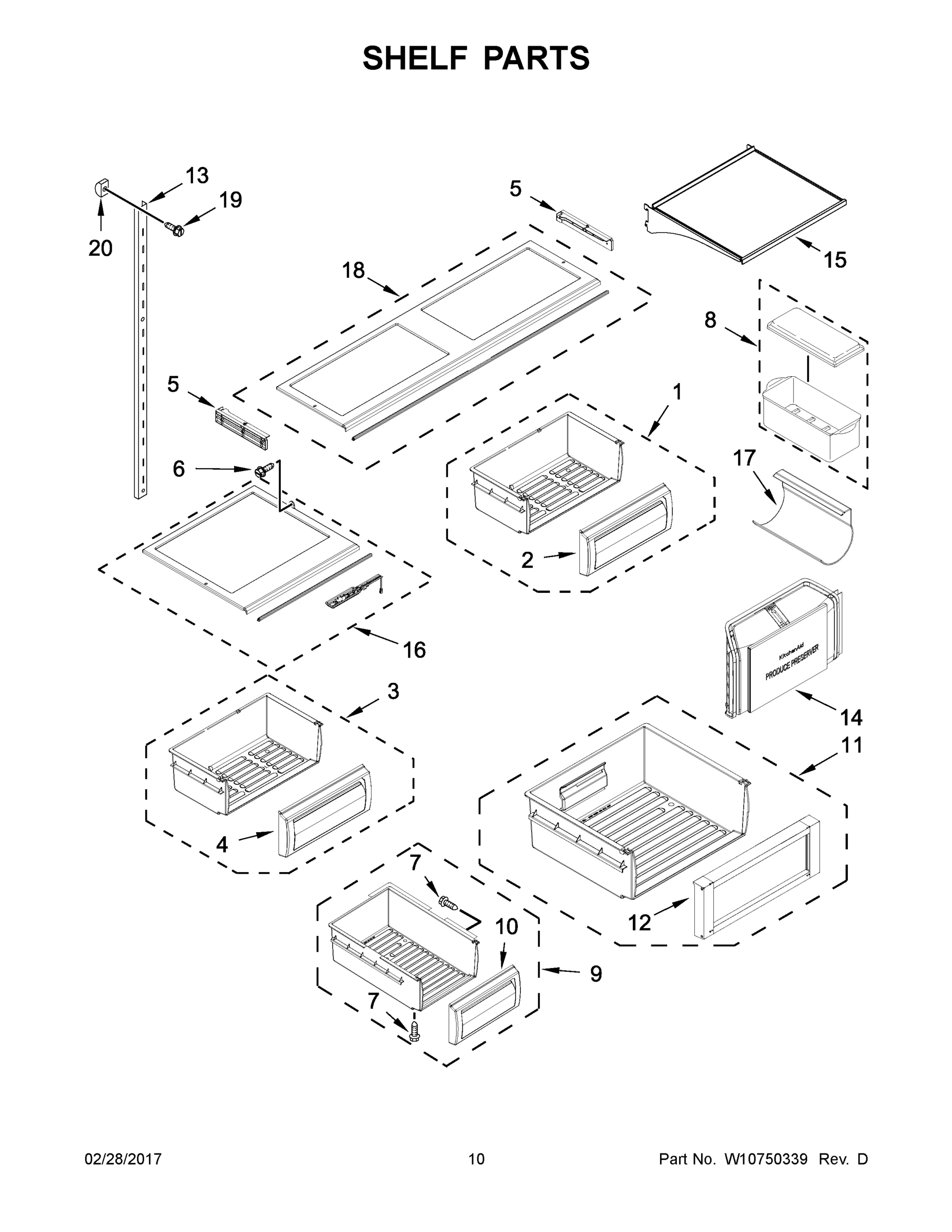 06 - SHELF PARTS