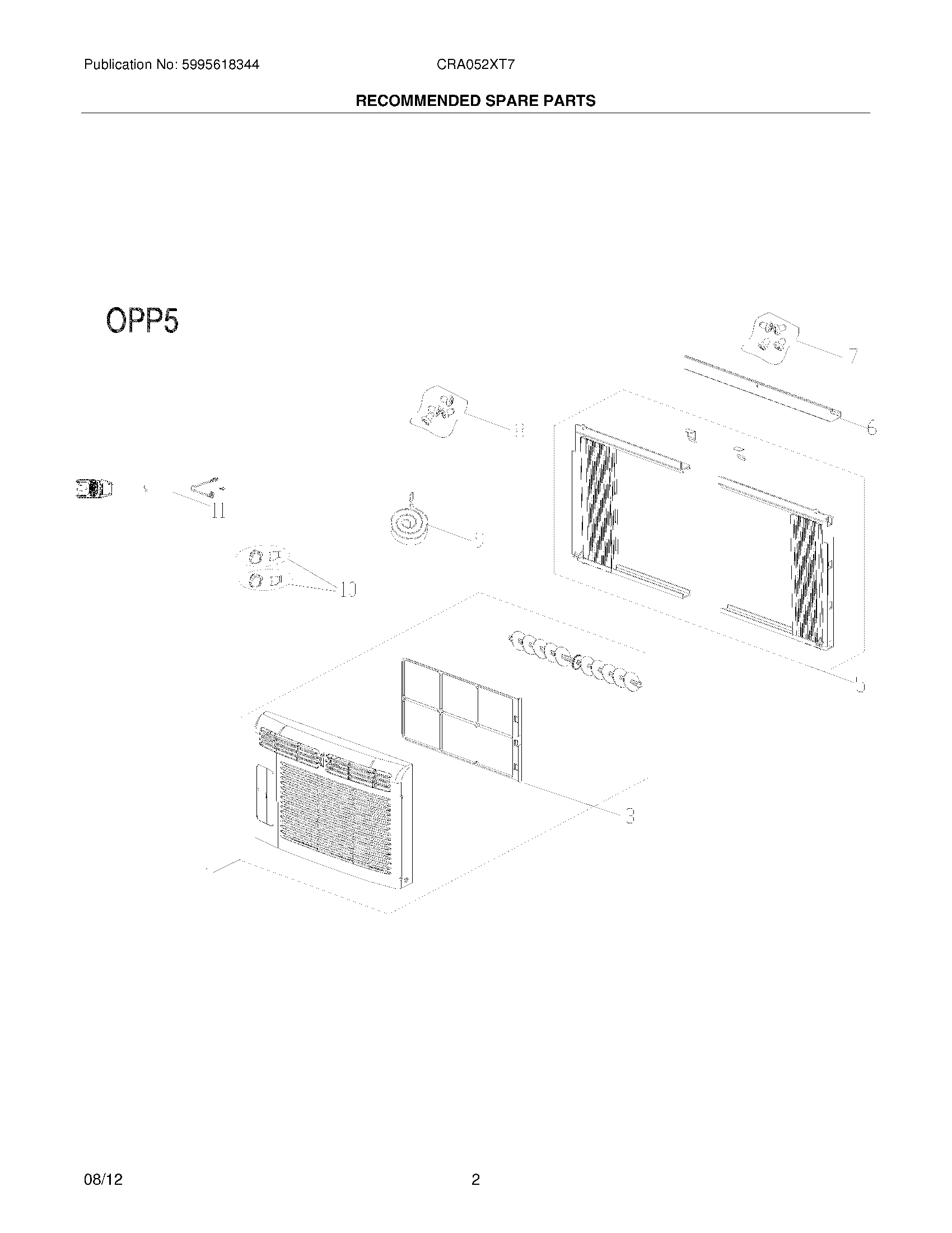 03 - RECOMMENDED SPARE PARTS