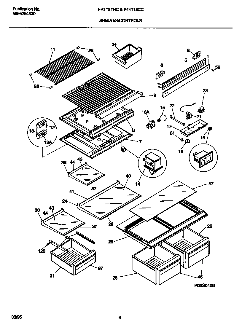04 - SHELVES/CONTROLS