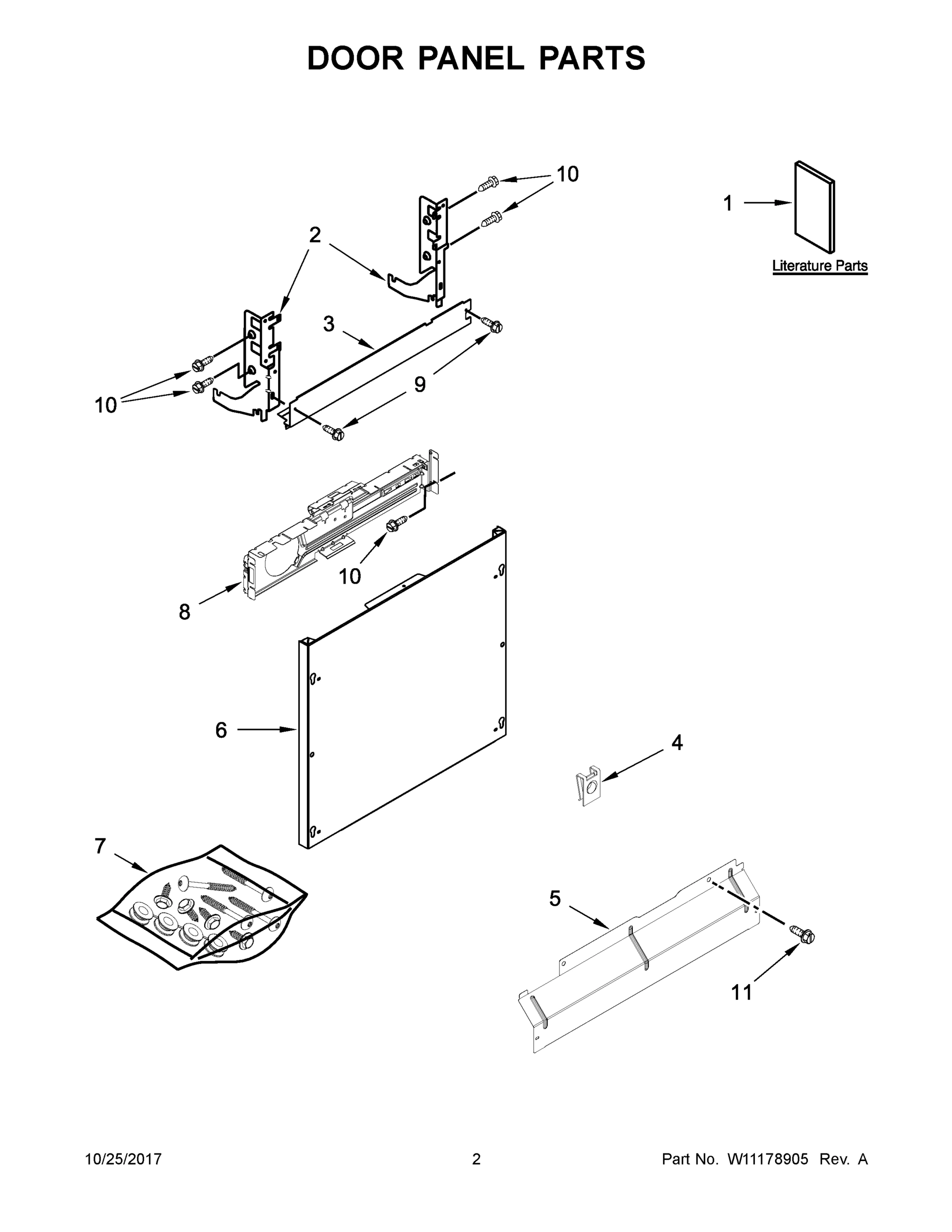 02 - DOOR PANEL PARTS