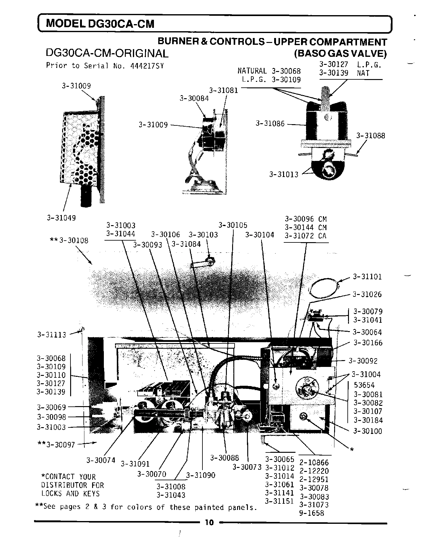 04 - BURNER & CONTROLS-UPPER COMPARTMENT