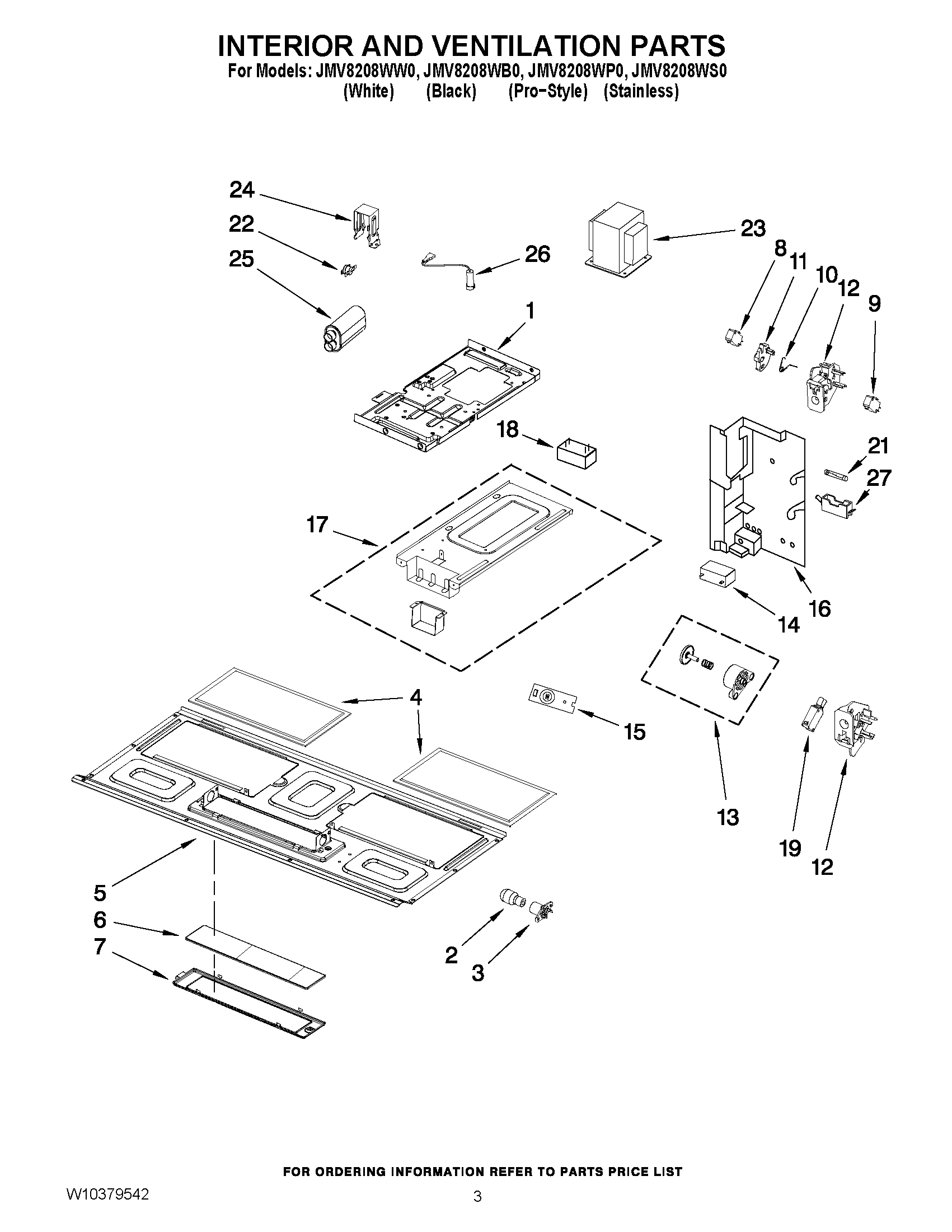 03 - INTERIOR AND VENTILATION PARTS