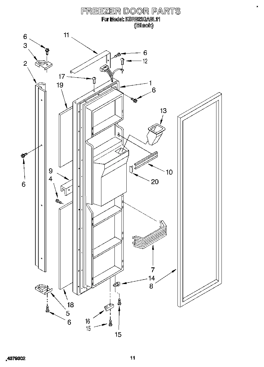 07 - FREEZER DOOR