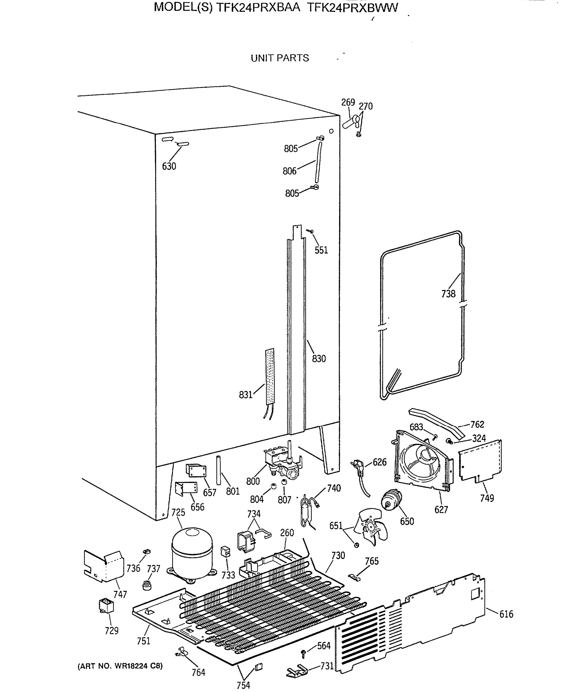 UNIT PARTS