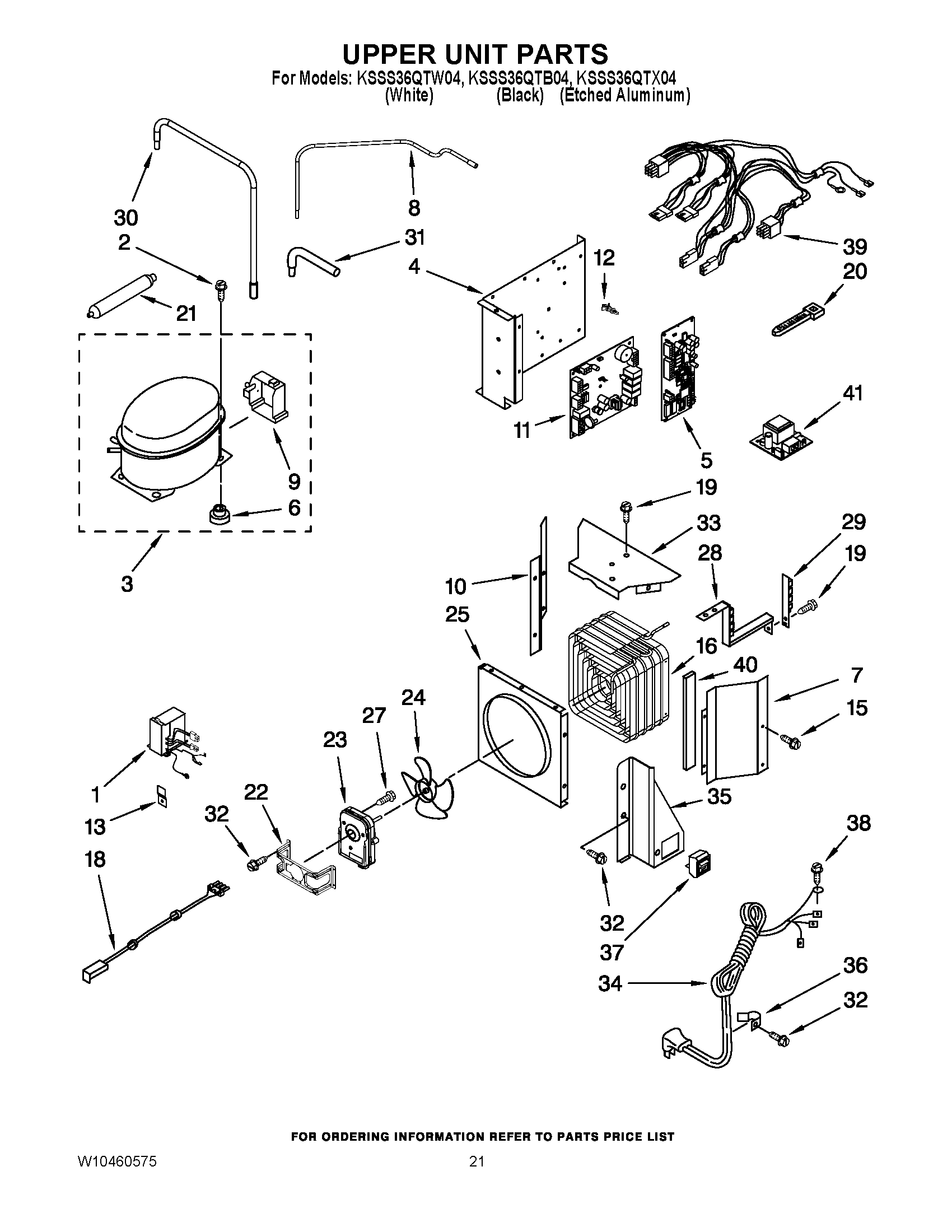 13 - UPPER UNIT PARTS