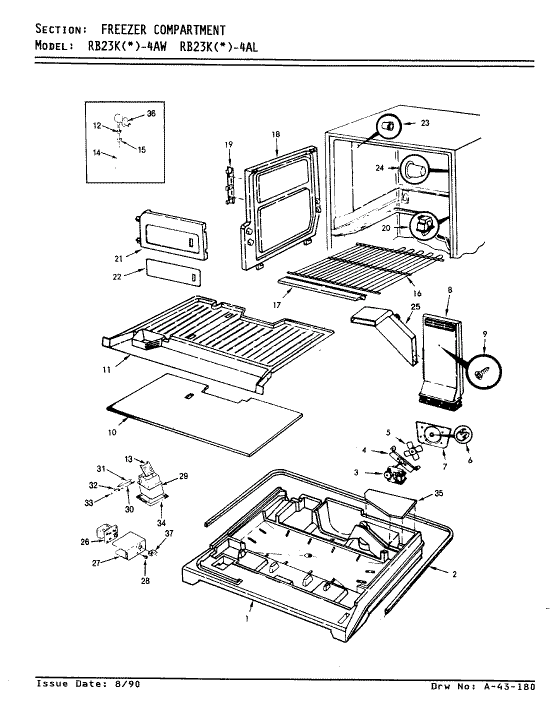 03 - FREEZER COMPARTMENT
