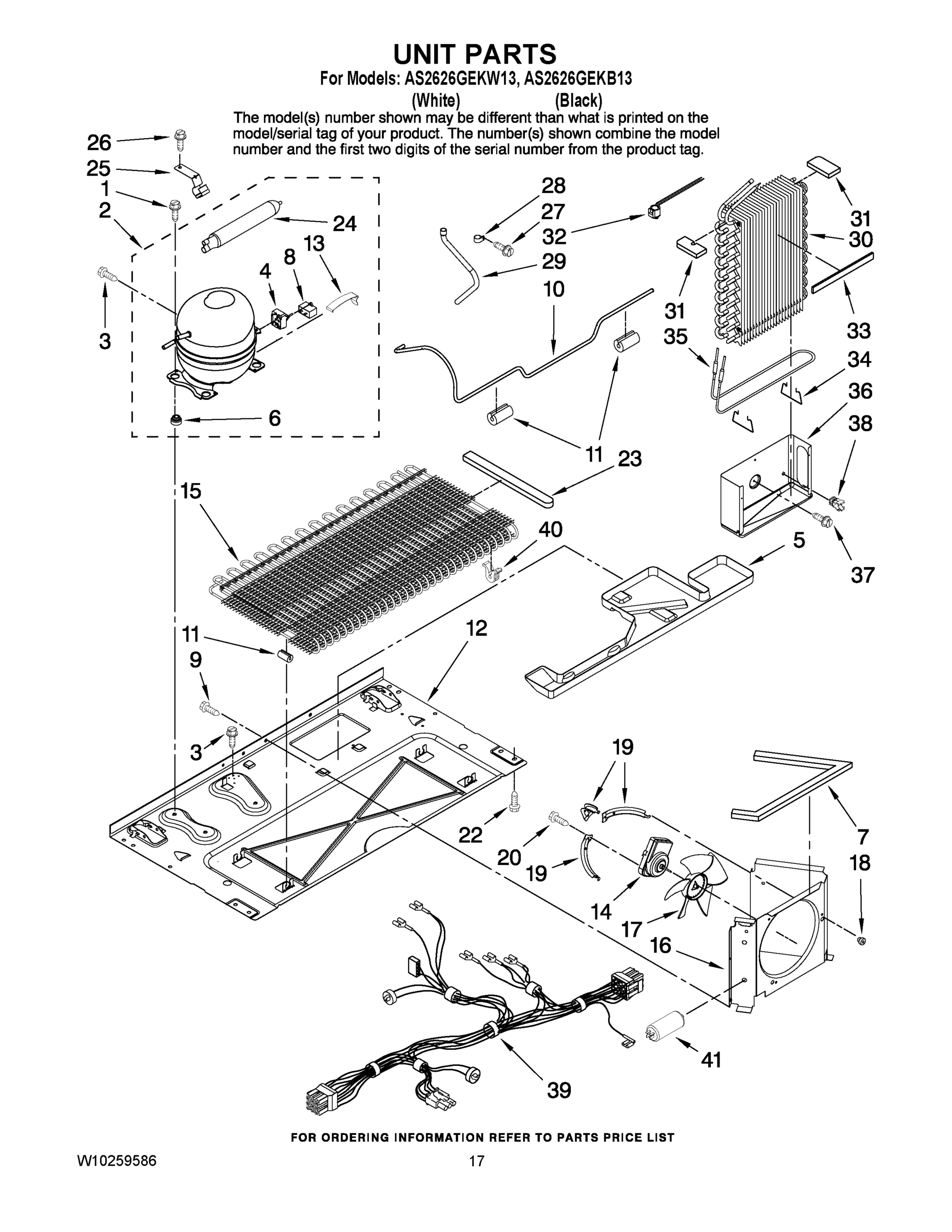 11 - UNIT PARTS