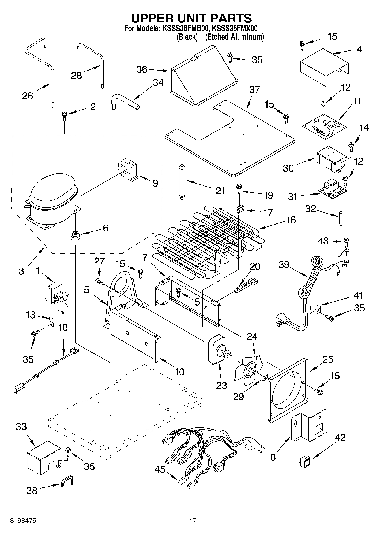 11 - UPPER UNIT PARTS