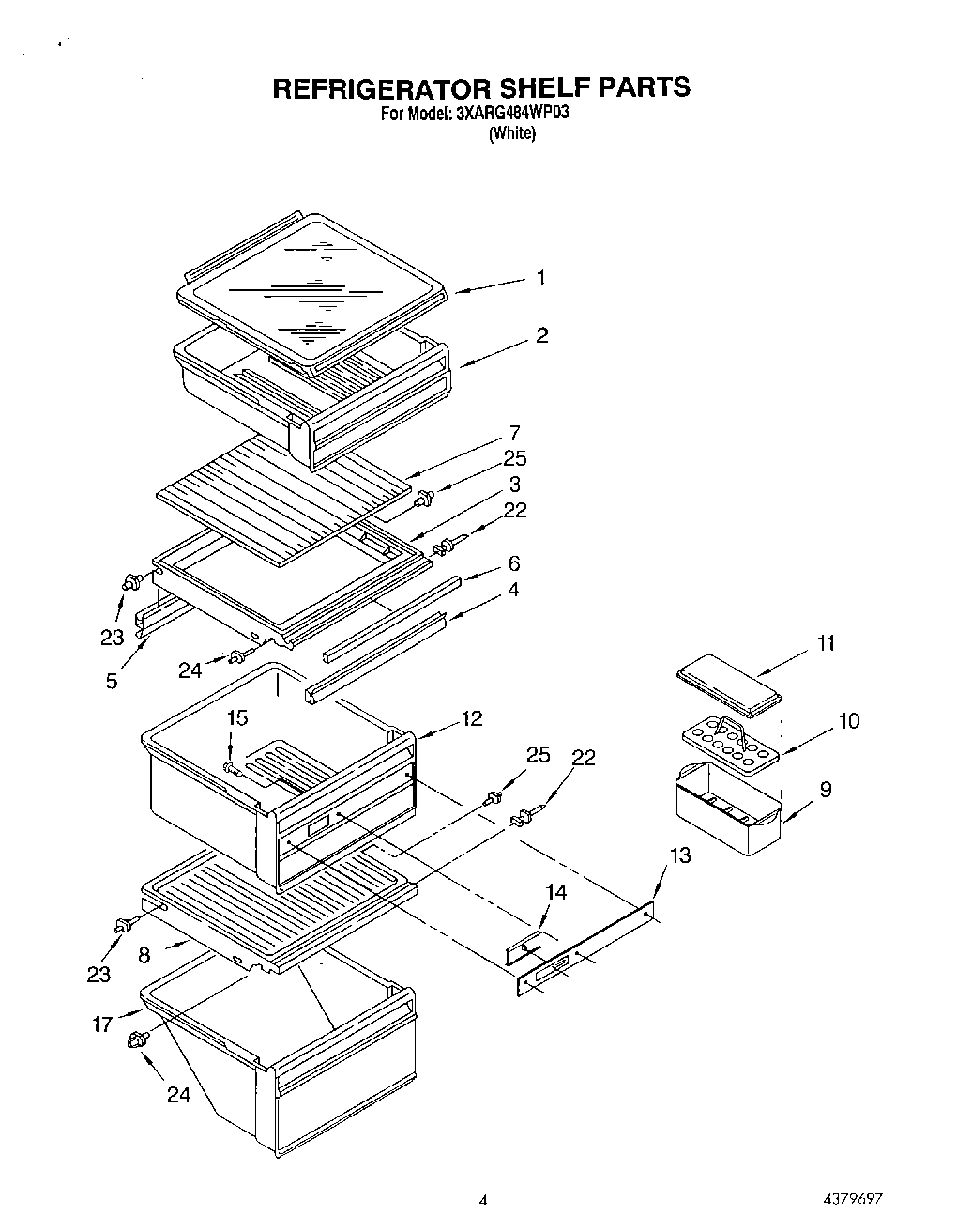 03 - REFRIGERATOR SHELF