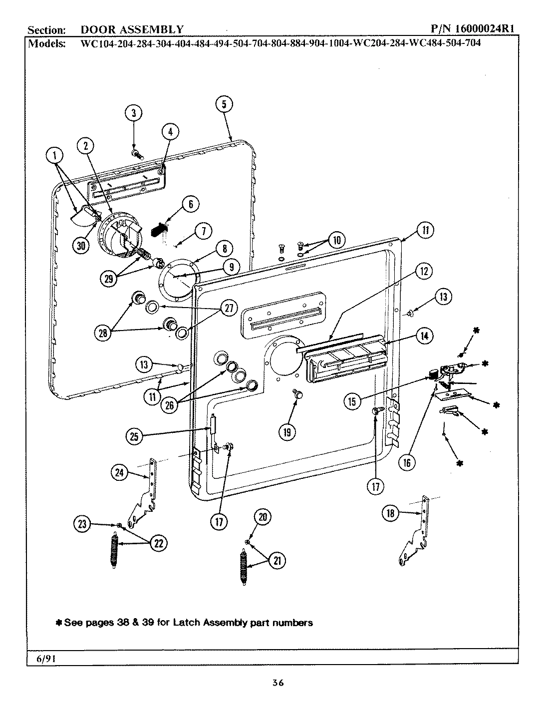 05 - DOOR ASSEMBLY