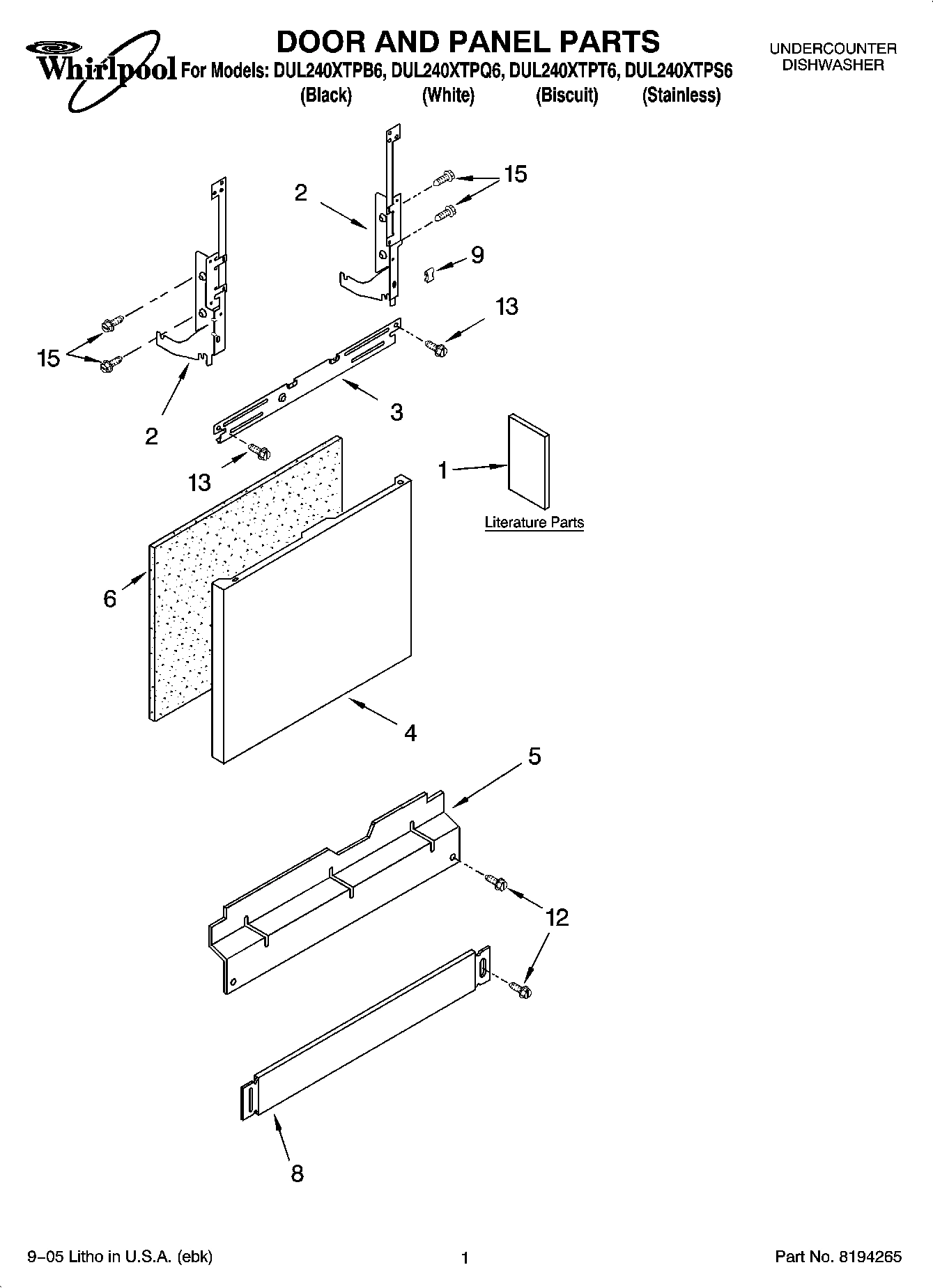 01 - DOOR AND PANEL PARTS