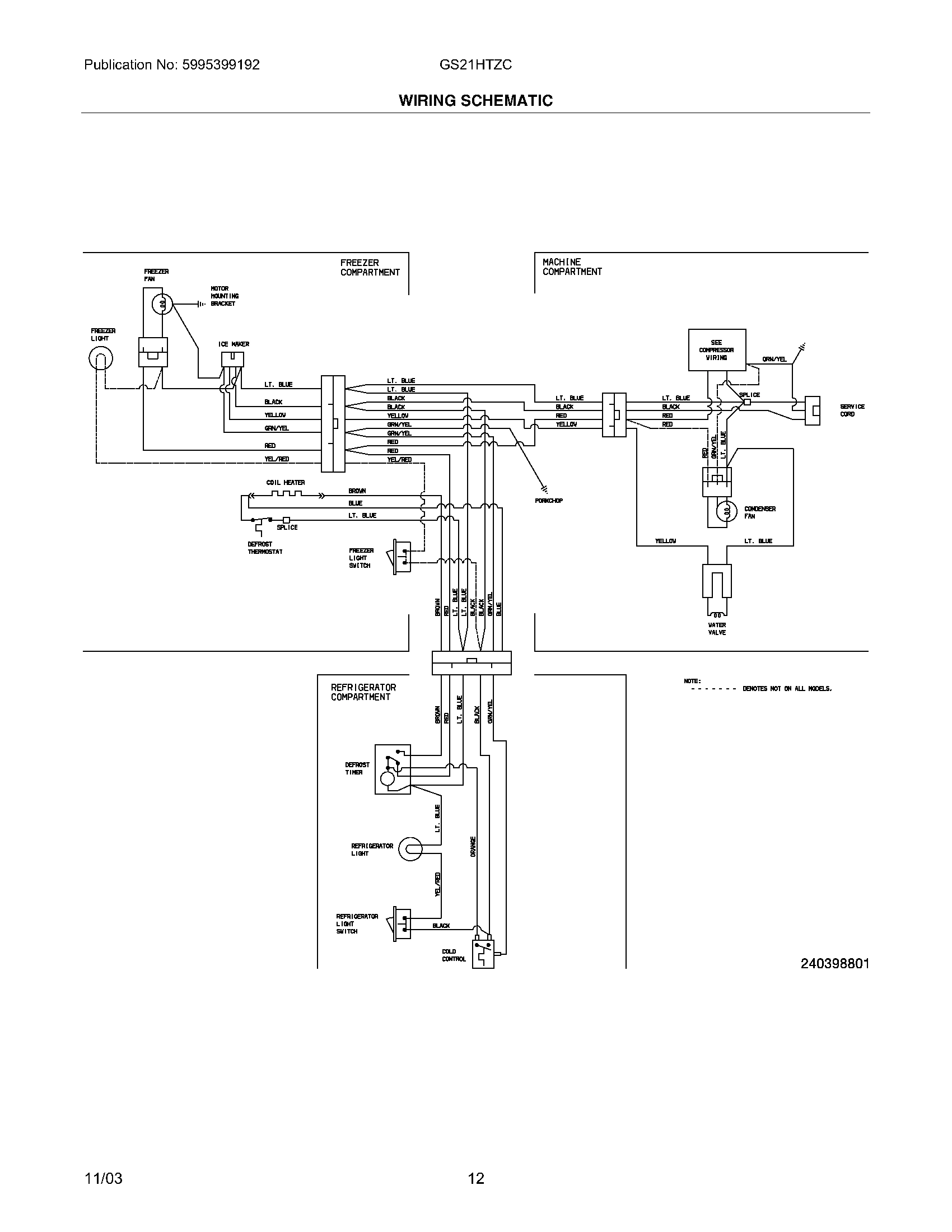 12 - WIRING SCHEMATIC