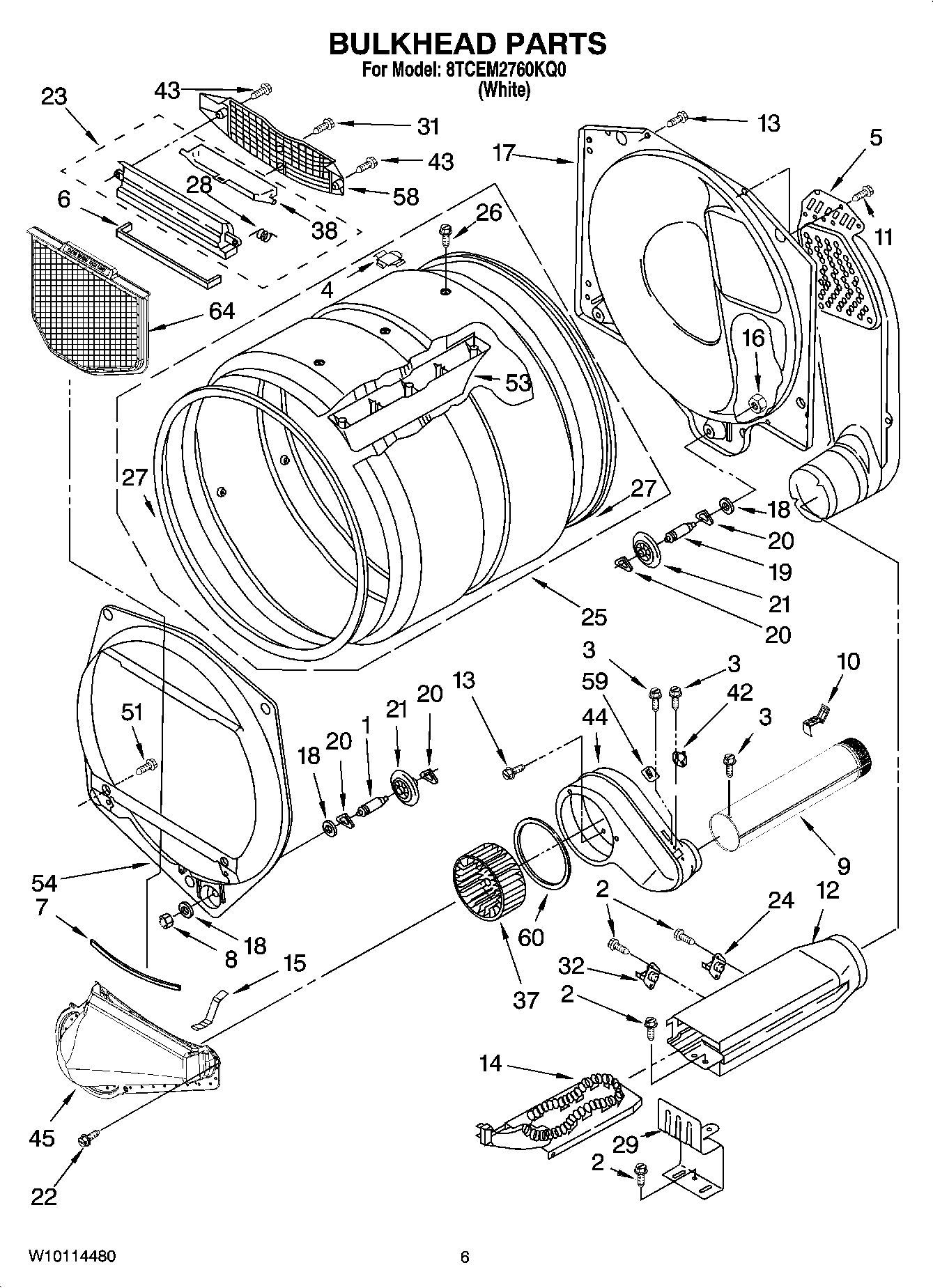 03 - BULKHEAD PARTS, OPTIONAL PARTS (NOT INCLUDED)