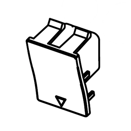 DA97-15412A Samsung Refrigerator Angle Cap As