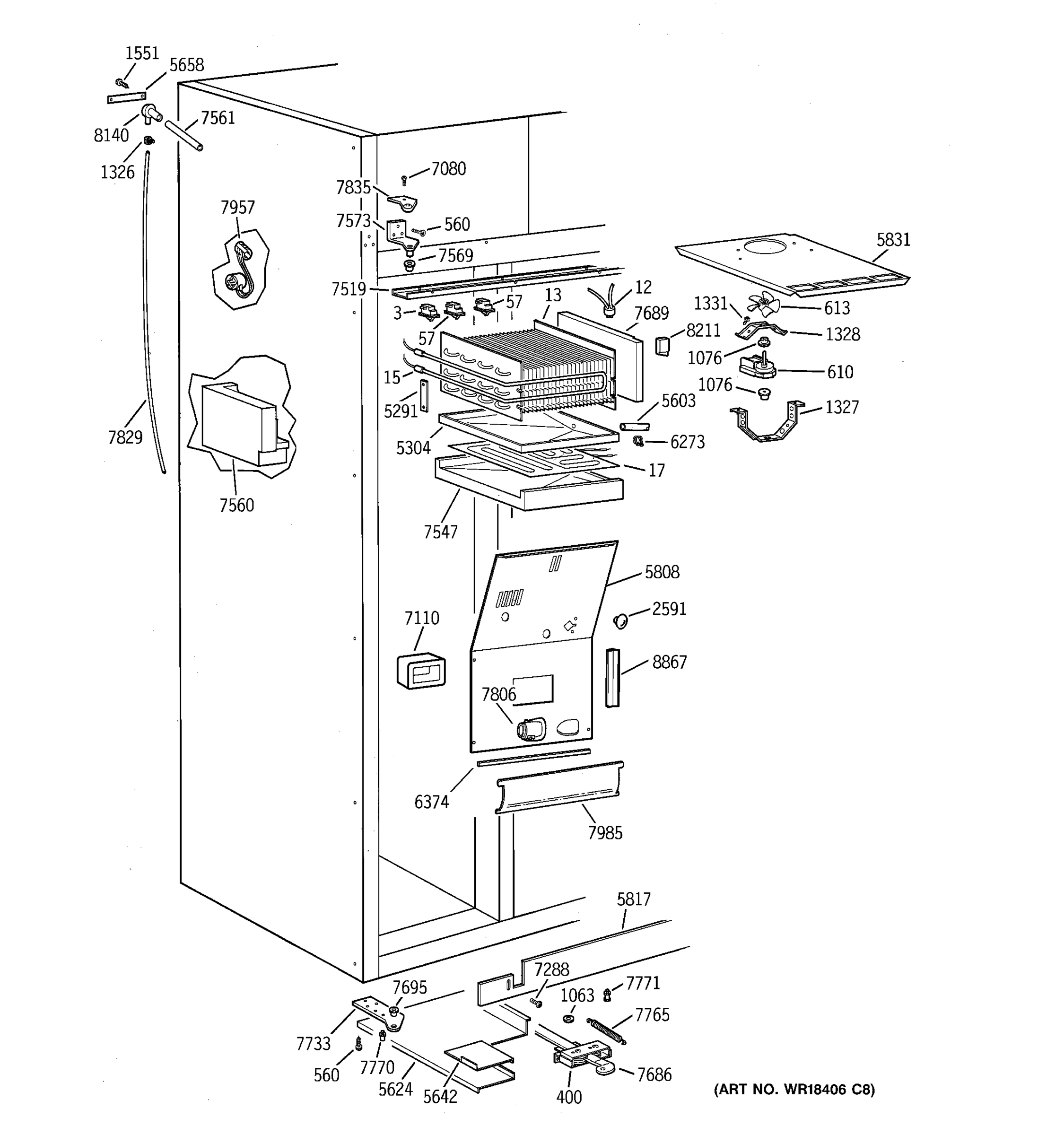 FREEZER SECTION